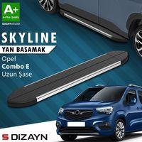 S-Dizayn Opel Combo E Uzun Şase Skyline Krom Yan Basamak 213 Cm 2018 Üzeri A+ Kalite