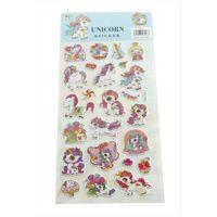 Unicorn Kabartmalı Sticker