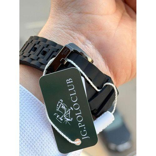 JG.Polo Club Silikon Kordon 2 Yıl Garantili 5 Atm Suya Dayanıklı Erkek Kol Saati+Bileklik 04371.4