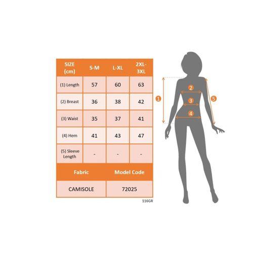 Kadın Askılı U Yaka Zincir şeritli Kaşkorse Bluz