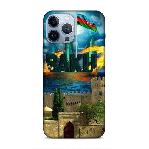 Apple iPhone 13 Pro Max Uyumlu Kılıf Azarbaijan (50) Shockproof Kılıf Bakü Simgeler