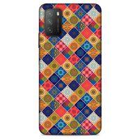 Lopard Xiaomi Poco M3 Uyumlu Kılıf Ethnic Culture (42) Rugged Armor Kılıf