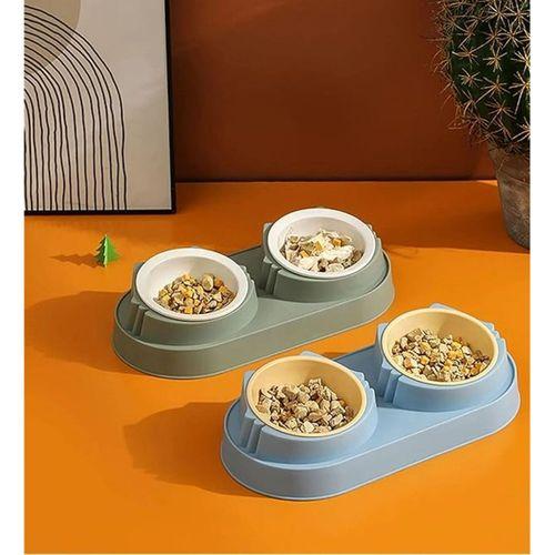 Mikopet Çift Bölmeli Mama Ve Su Kabı