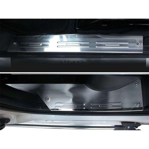 Peugeot Bipper İç Kapı Eşiği 4 Prç Krom 2008 ve Sonrası