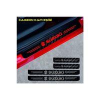 Suzuki Karbon Kapı Eşiği Oto Sticker 4 Adet