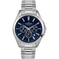 Jacques Lemans Derby JL.1-1945.1E Quartz Çelik Gri Koyu Mavi 10 ATM 42 mm Erkek Kol Saati