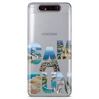 Samsung Galaxy A80 Kılıf Samsun Gezi Arka Kapak Koruma Desenli Full Koruyucu