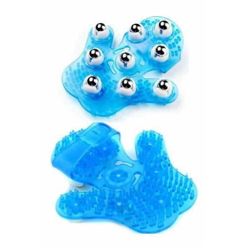 Selülit Giderici Masaj Eldiveni 9 Bilyeli Palm Masaj Eldiven Tam Vücut