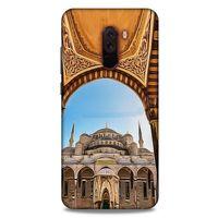Xiaomi Pocophone F1 Kılıf Dünya Mimarisi (13) Silikon Kap Sultanahmet Camii
