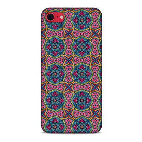 Ethnic Culture (94) Apple iPhone SE 2020 Kılıf Silikon Kapak Desenli
