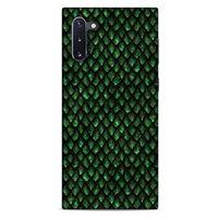 Samsung Galaxy Note 10 Kılıf Dragons (5) Koruma Kabı Ejderha Koyu Yeşil Pul