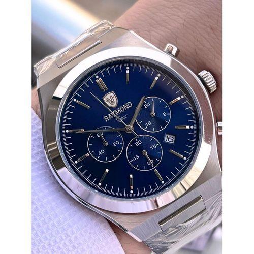 Raymond Nişan Ve Damatlara Özel Çelik Kordon 2 Yıl Garantili 5 Atm Erkek Kol Saati+Bileklik RMD.17