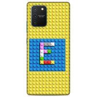 Lopard Samsung Galaxy S10 Lite Uyumlu Kılıf BloX (15) Antişok Kılıf E Harfi