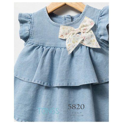 Tongs Baby Tongs Jeans Universe İkili Takım 5820 Mavi