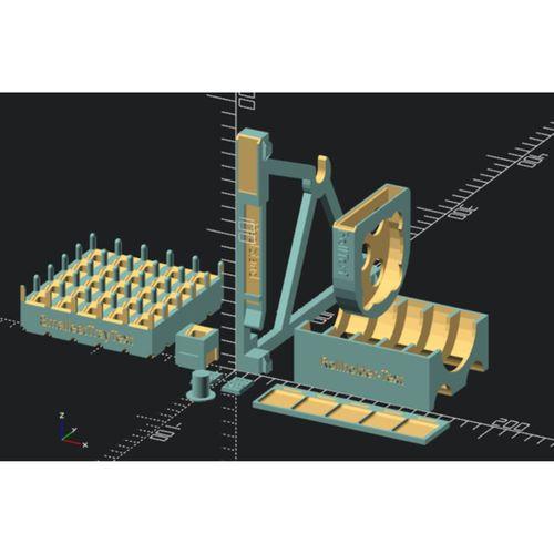 SMD Bileşen Depolama Sistemi Reel Kesilmiş Bant Tekli Çalışma Tepsisi (Bu ürün Sadece Plastik parçadır - Almadan Önce Soru Sorabilirsiniz)