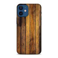 Lopard Apple iPhone 12 Mini Uyumlu Kılıf Wood'X (14) Lansman Kılıf Desenli