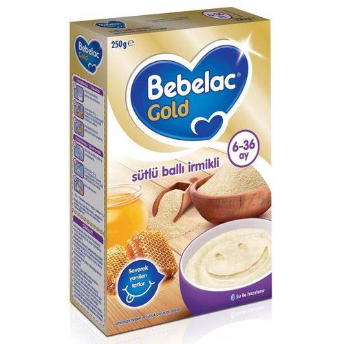 Bebelac Gold Sütlü Ballı İrmikli Kaşık Maması 250 Gr