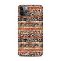 Apple Iphone 11 Pro Max Uyumlu Kılıf Romans (16) Kalın Kılıf Leopar