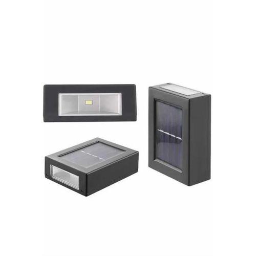 Dekoratif Duvar Lambası Solar Güneş Enerjili Bahçe Aydınlatması