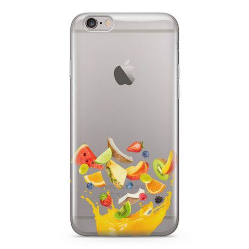 Apple iPhone 6 Plus - 6S Plus Kılıf Katı Meyve Sıkacağı Arka Kapak Koruma Desenli Full Koruyucu