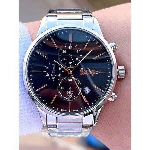 Lee Cooper Çelik Kordon İç Fonksiyonları Aktif 5 Atm Suya Dayanıklı Erkek Kol Saati ELC8042.360
