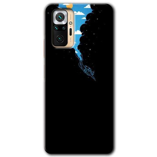 Xiaomi Redmi Note 10 Pro Kılıf Baskılı Arka Kapak - Derinlere Yolculuk +Tam Ekran Koruyucu