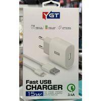 YGT+ 15W İPHONE ŞARJ ALETİ KABLO SET