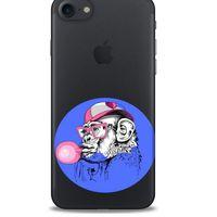 Zoologix (9) Apple Iphone 7 Şeffaf Kılıf Silikon Desenli