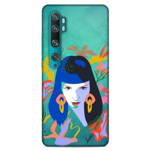 Lopard Xiaomi Mi Note 10 Pro Uyumlu Kılıf Sürreal Yüzler ♀ (12) Koruyucu Silikon Desenli