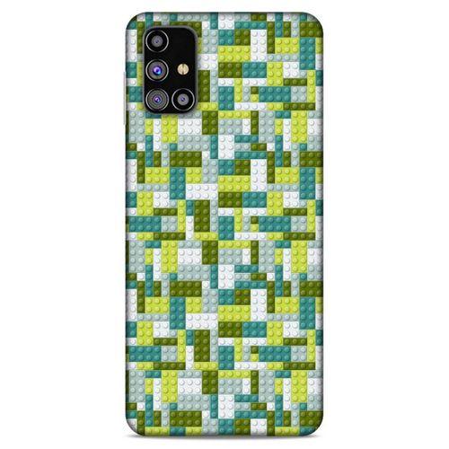 Lopard Samsung Galaxy M31s Uyumlu Kılıf BloX (45) Liquid Air Kılıf Yeşil