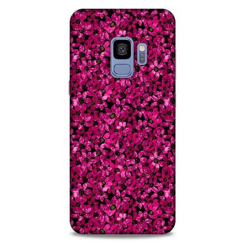 Samsung Galaxy S9 Uyumlu Kılıf Pembe Delisi (1) Kılıfı Çiçek