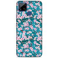 Lopard Oppo Realme C15 Uyumlu Kılıf Bahar (46) Core Armor Kılıf Gelincik
