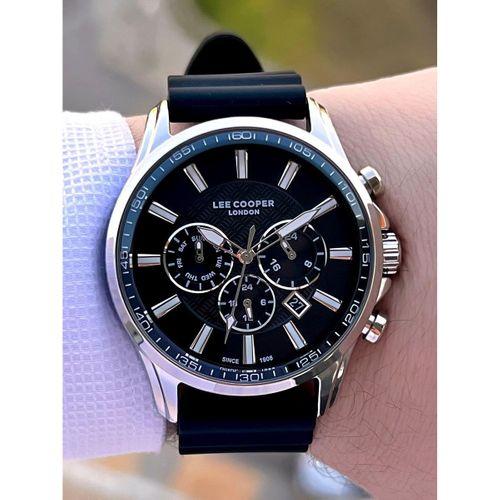 Lee Cooper Silikon Kordon İç Fonksiyonları Aktif 5 Atm Suya Dayanıklı Erkek Kol Saati ELC.08170.351