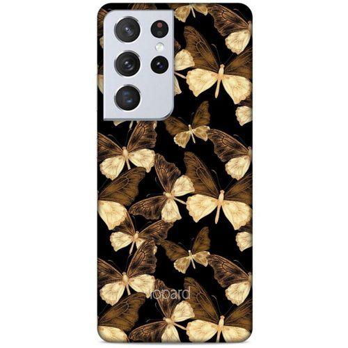 Lopard Samsung Galaxy S21 Ultra Uyumlu Kılıf Kelebek Etkisi (41) Tank Kılıf