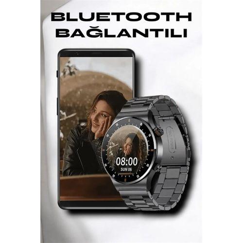 Nfc Ve Kablosuz Şarjlı Akıllı Saat Ekg, Nabız & Spor Modları İle İos Ve Android Uyumlu
