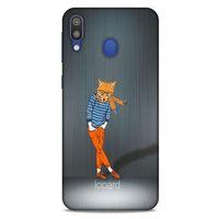 Samsung Galaxy M20 Kılıf FunnyMaX (48) Bumper Kılıf Turuncu Tilki