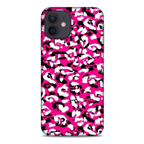 Apple iPhone 12 Uyumlu Kılıf Pembe Delisi (31) TPU Kılıf Kamuflaj