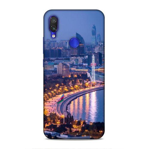 Xiaomi Redmi Note 7 Uyumlu Kılıf Azarbaijan (29) Arka Koruma Kılıfı Akşam Şehir