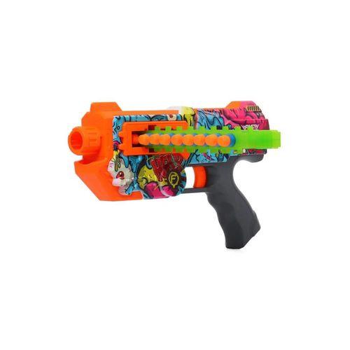 Desenli 12'li Dart Atan Tabanca Oyuncak