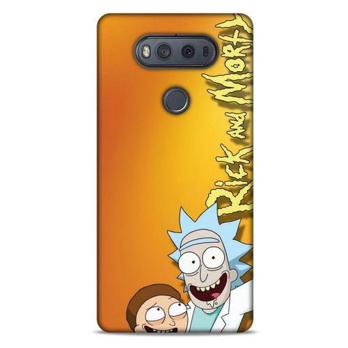 LG K61 Uyumlu Kılıf Rick And Morty (15) Antişok Kılıf Harry Herpson
