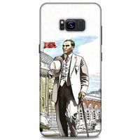 Samsung Galaxy S8 Plus Kılıf Atatürk (50) Shockproof Kılıf Şehir