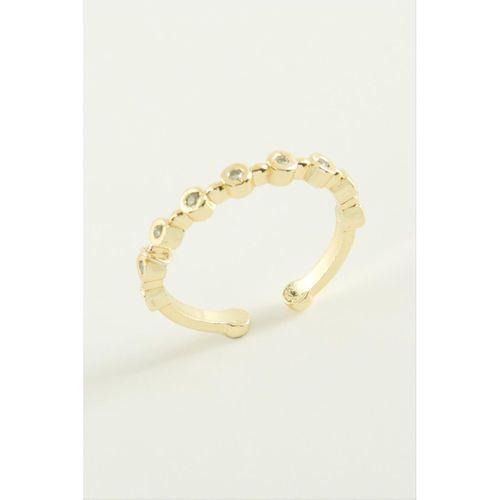 Yuvarlak Zirkon Taşlı Yüzük