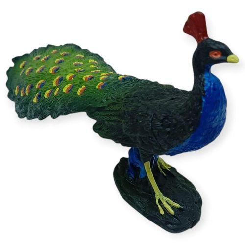 Hayvan Figürleri - Kuşlar -18 cm Tavus Kuşu