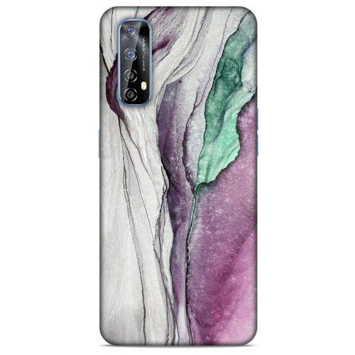 Huawei P Smart 2021 Uyumlu Kılıf Mor Delisi (29) Arka Koruma Kılıfı Mermer