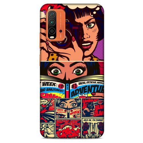 Lopard Xiaomi Redmi Note 9 4g Uyumlu Kılıf Cartoon (7) Telefon Kılıfı