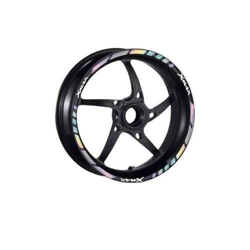 YAMAHA Yamaha Hologramlı Iı Xmax Uyumlu 1 Set Jant Şeridi