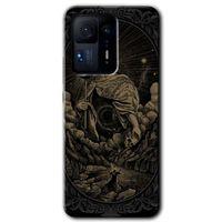 MRCİLETİSİM Xiaomi Mi Mix 4 Kılıf HD Desen Baskılı Arka Kapak+Temperli Cam - Kıyamet