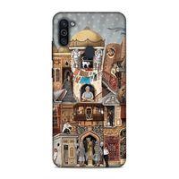 Samsung Galaxy M11 Uyumlu Kılıf Azarbaijan (49) Ultra Silikon Kılıf Şehir Simgeleri