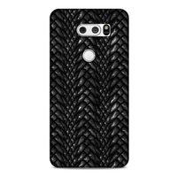 LG K50S Kılıf Dragons (2) Kabı Ejderha Deri Siyah