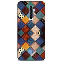 Oppo Reno 2z Kılıf Patchwork (31) TPU Kılıf Karışık Renkli